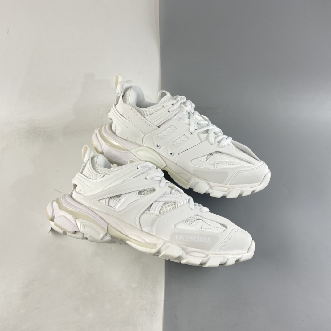 Balenciaga Sneaker Tess s.Gomma MAILLE WHITE/ORANGE