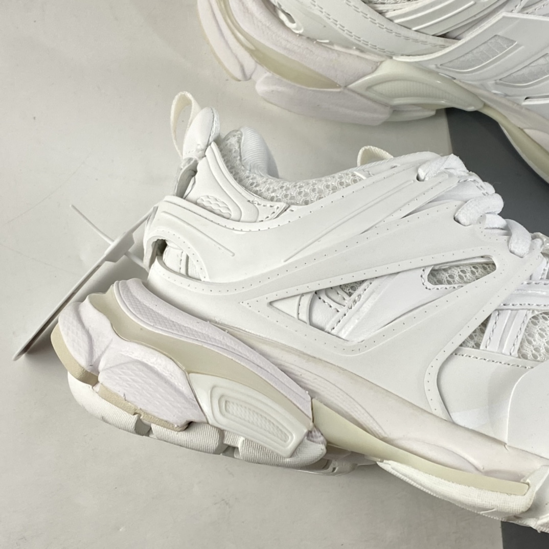 Balenciaga Sneaker Tess s.Gomma MAILLE WHITE/ORANGE