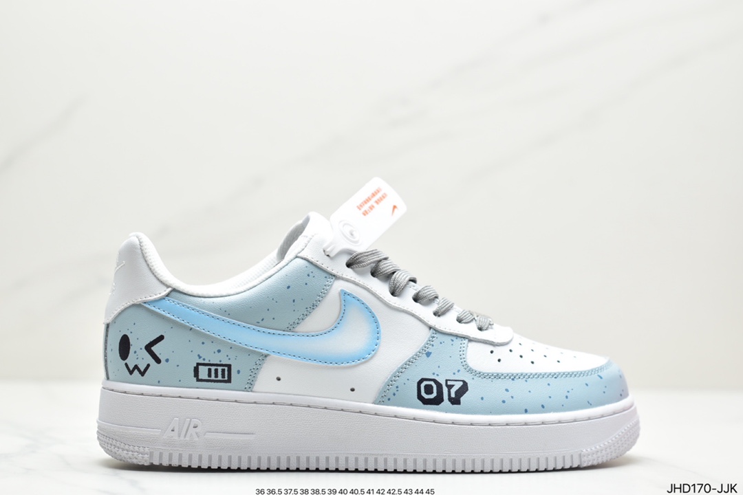 190 公司级耐克Nike Air Force 1 Low 07 深灰月球宇航员DD8959-111