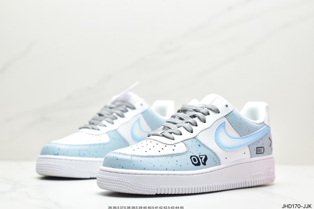 190 公司级耐克Nike Air Force 1 Low 07 深灰月球宇航员DD8959-111