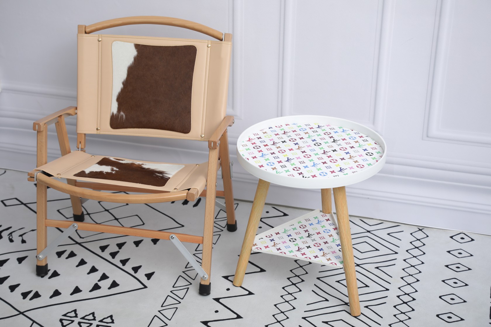Louis Vuitton Double-Tier Side Table - Comprehensive 2