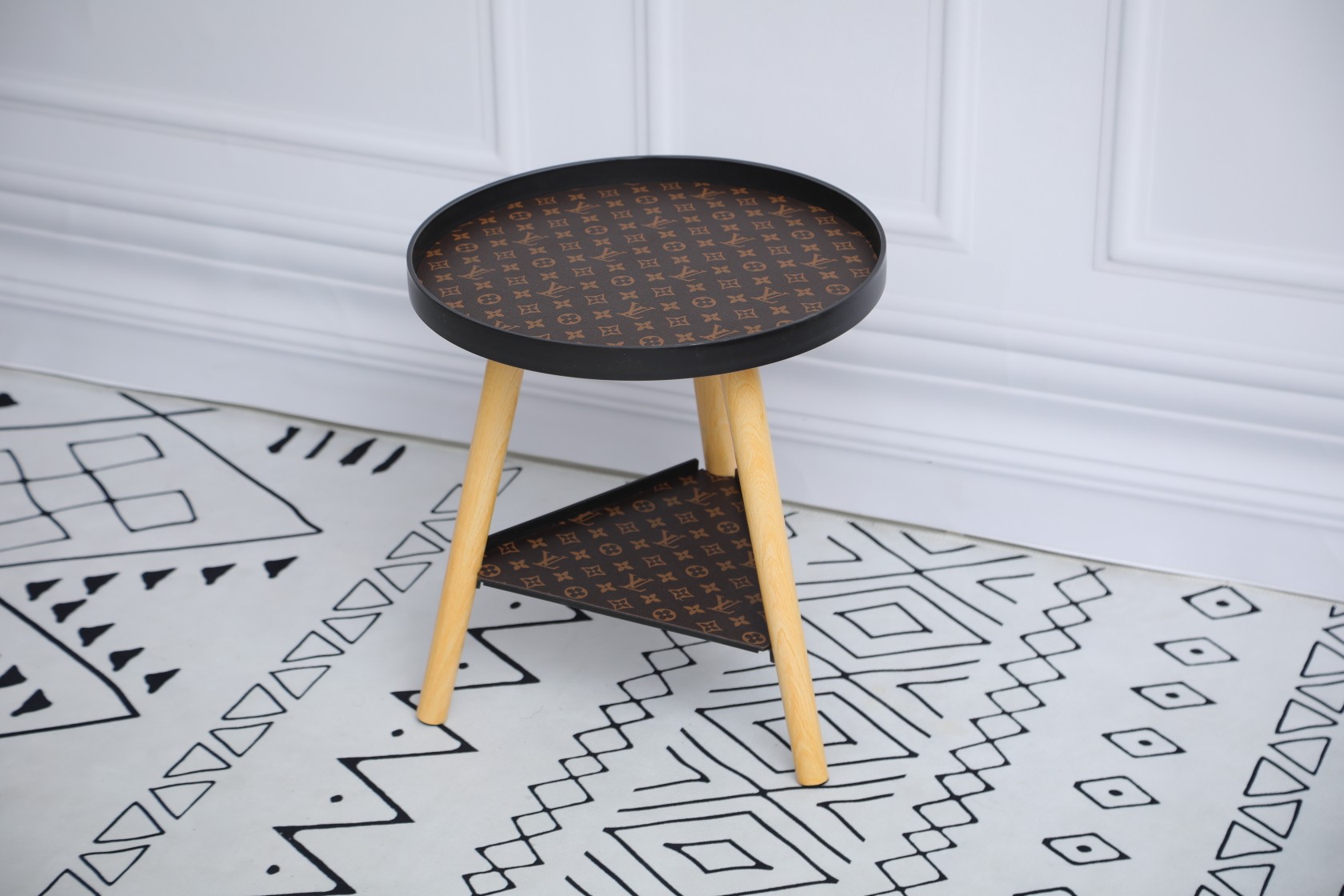 Louis Vuitton Double-Tier Side Table - Comprehensive 5