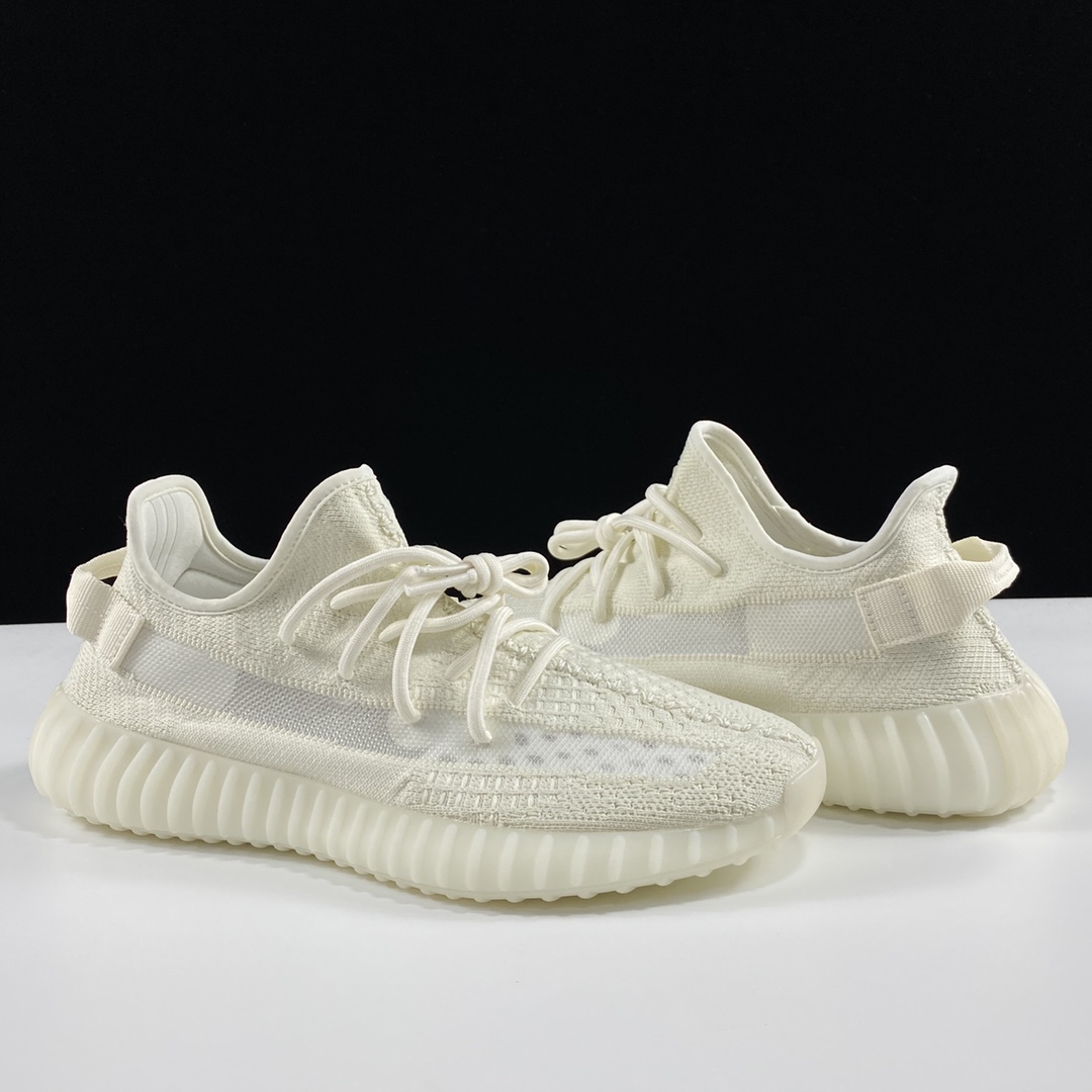 Yeezy350纯白侧透鞋码36-4