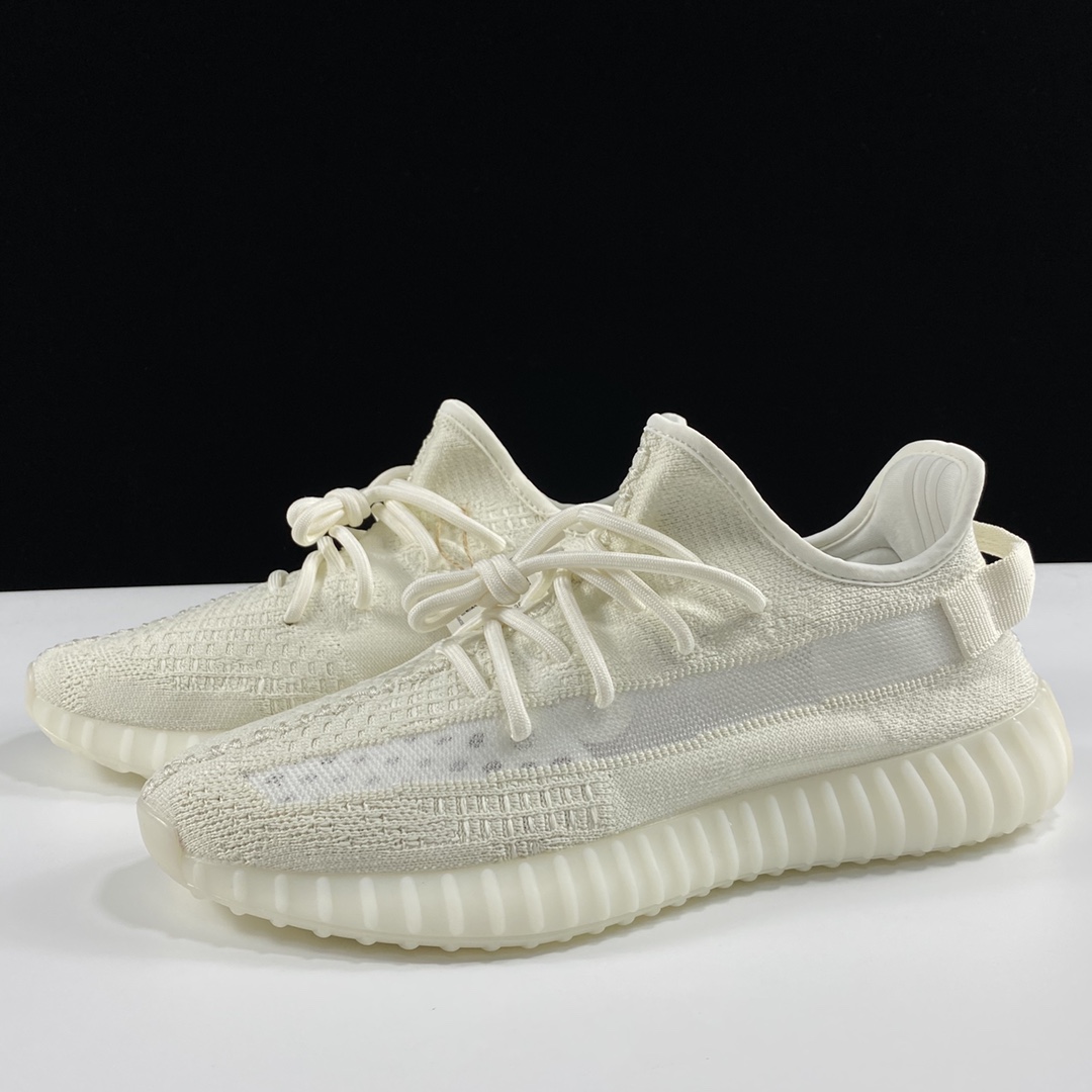 Yeezy350纯白侧透鞋码36-4