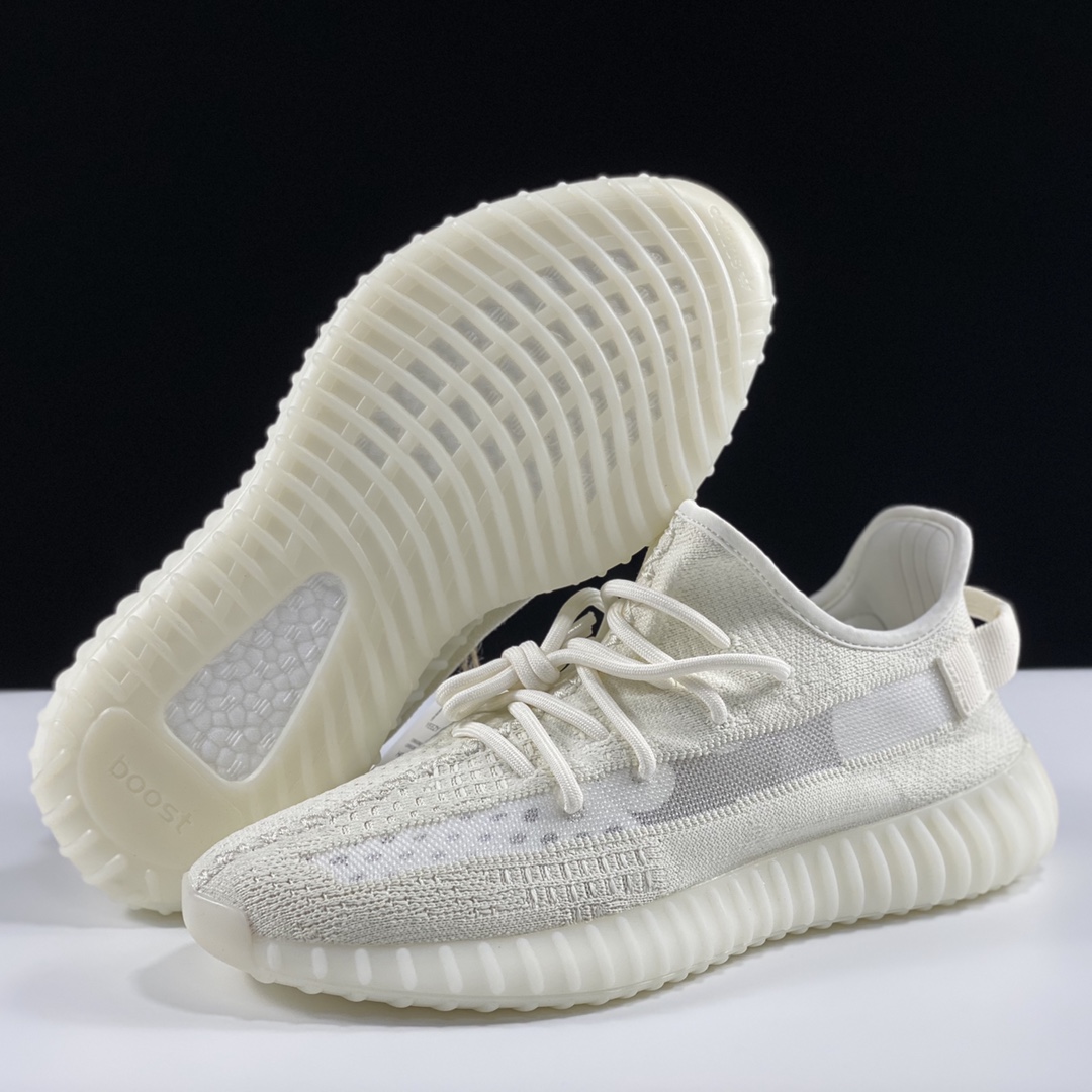 Yeezy350纯白侧透鞋码36-4