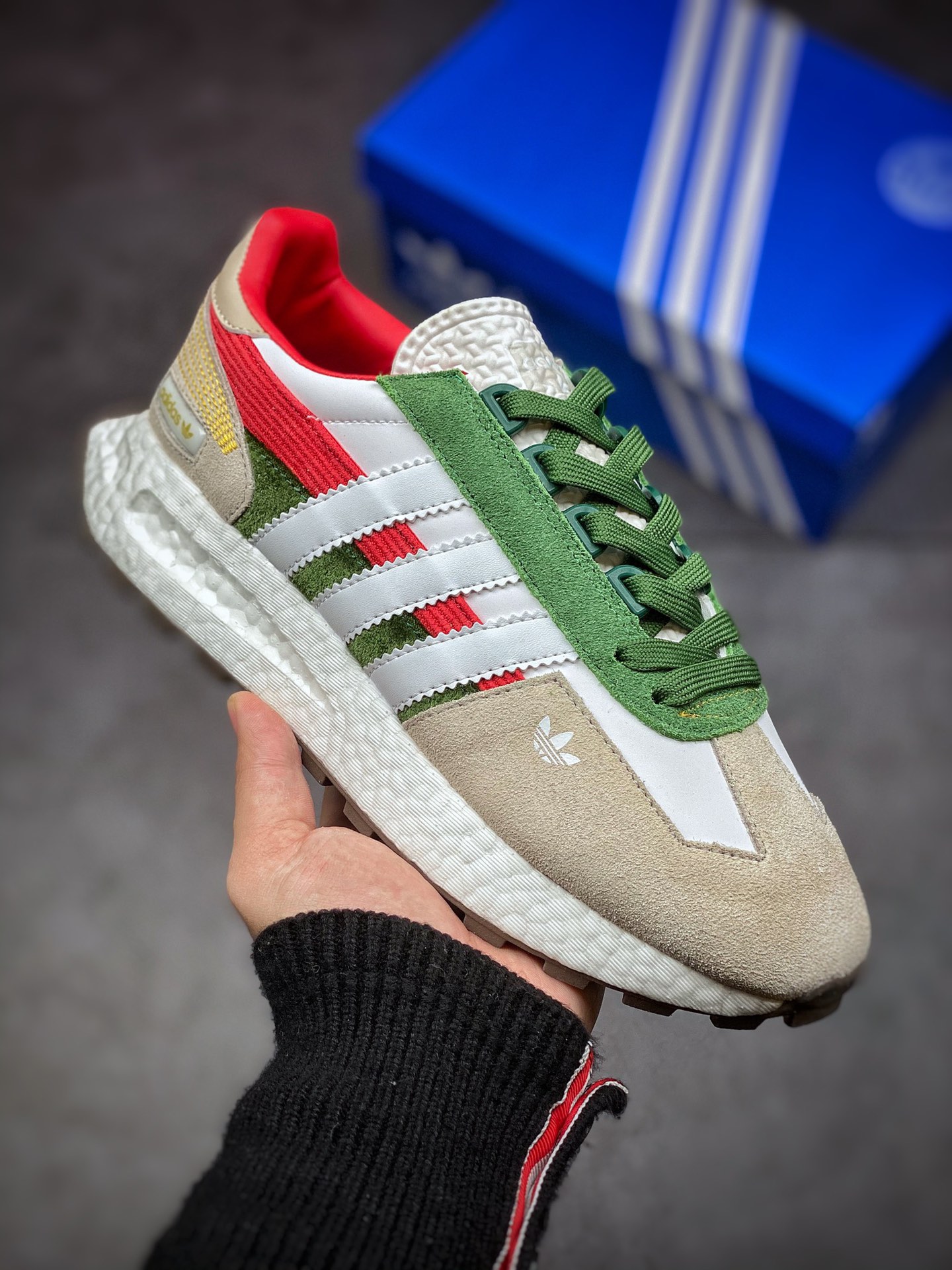 adidas Racing 1 Boost Prototype Speed ??Light Retro Collection GX8840