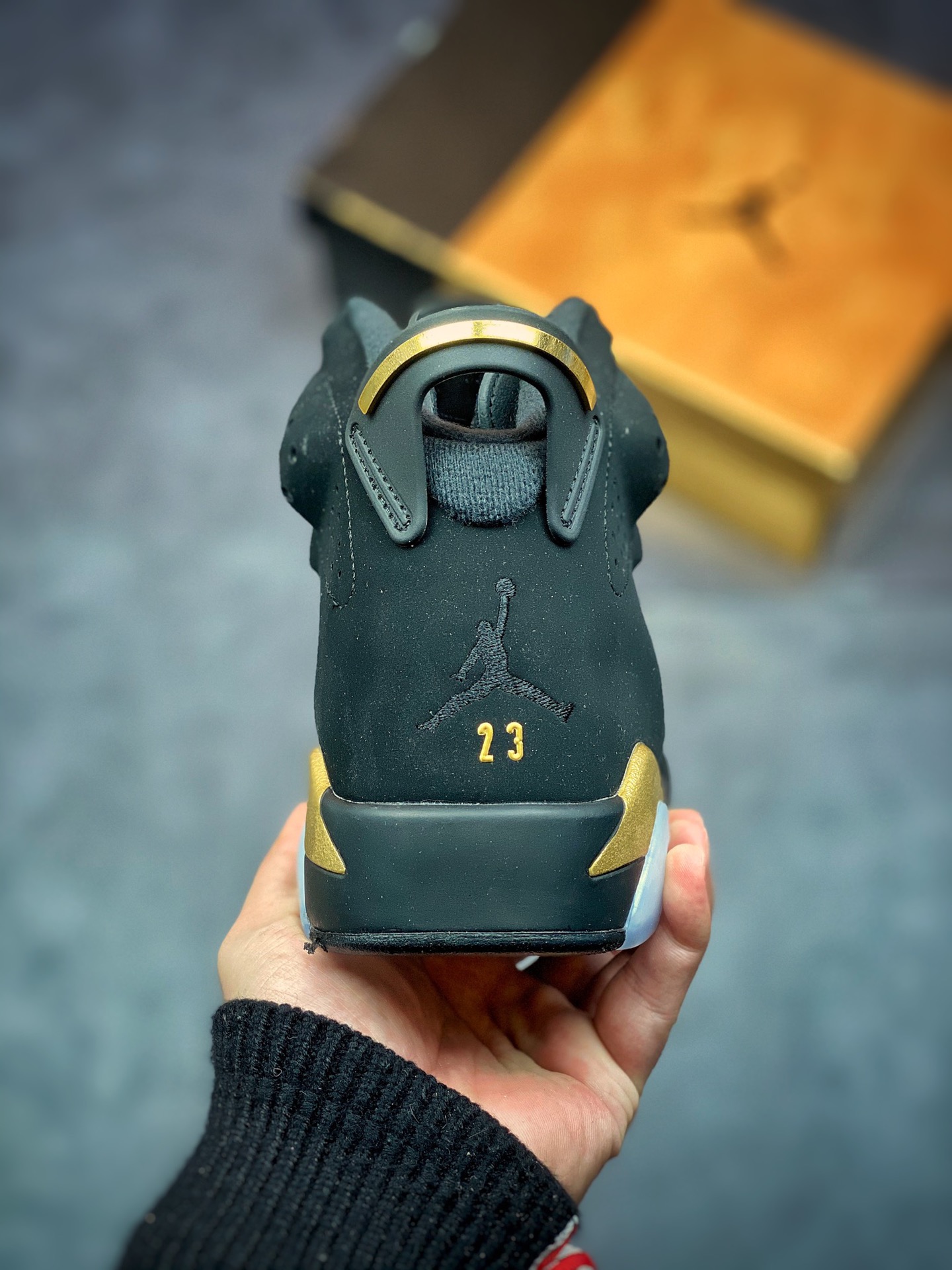 280 Air Jordan 6 ” DMP ” 黑金 篮球鞋 货号：CT4954-007