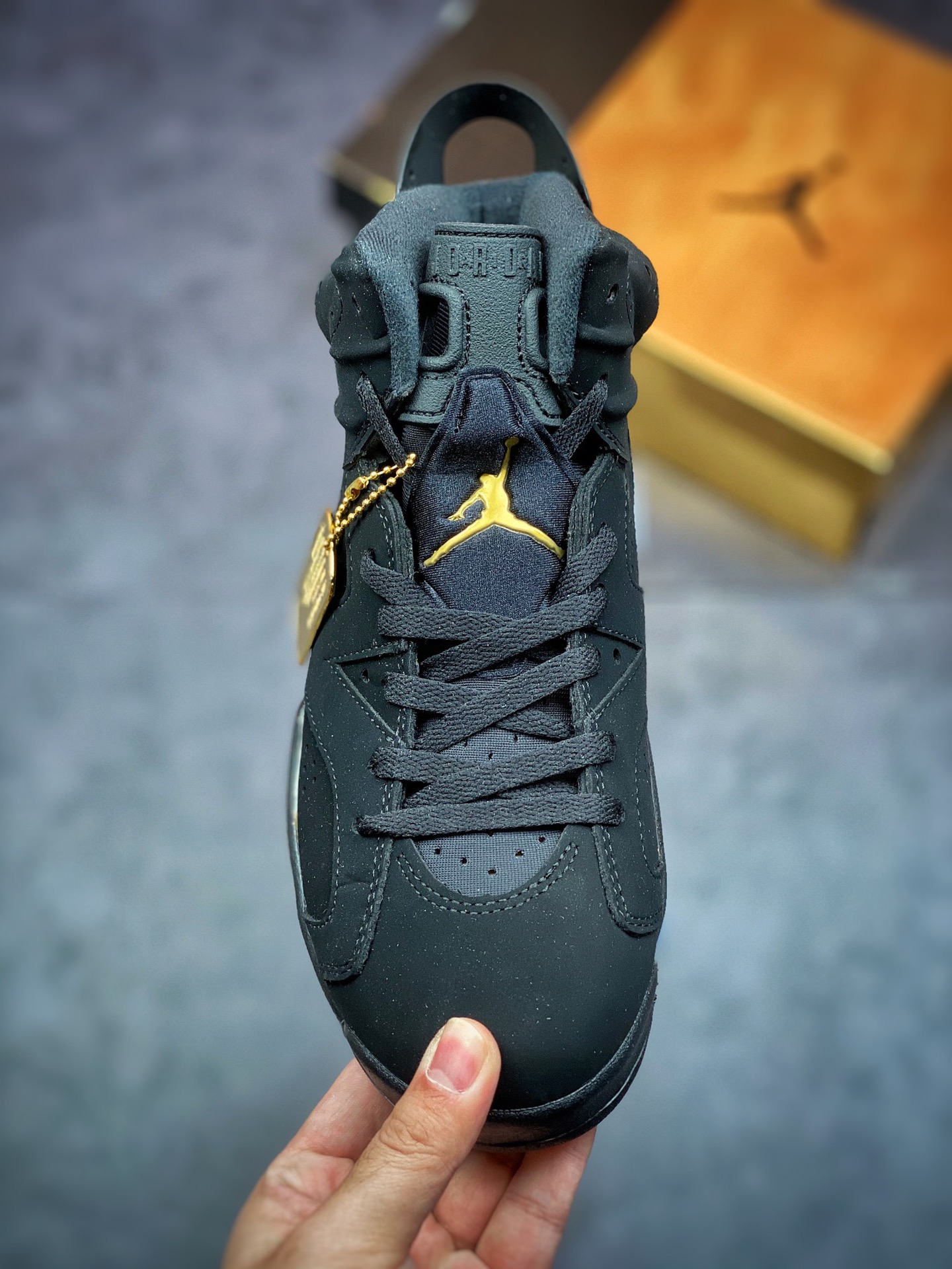 280 Air Jordan 6 ” DMP ” 黑金 篮球鞋 货号：CT4954-007