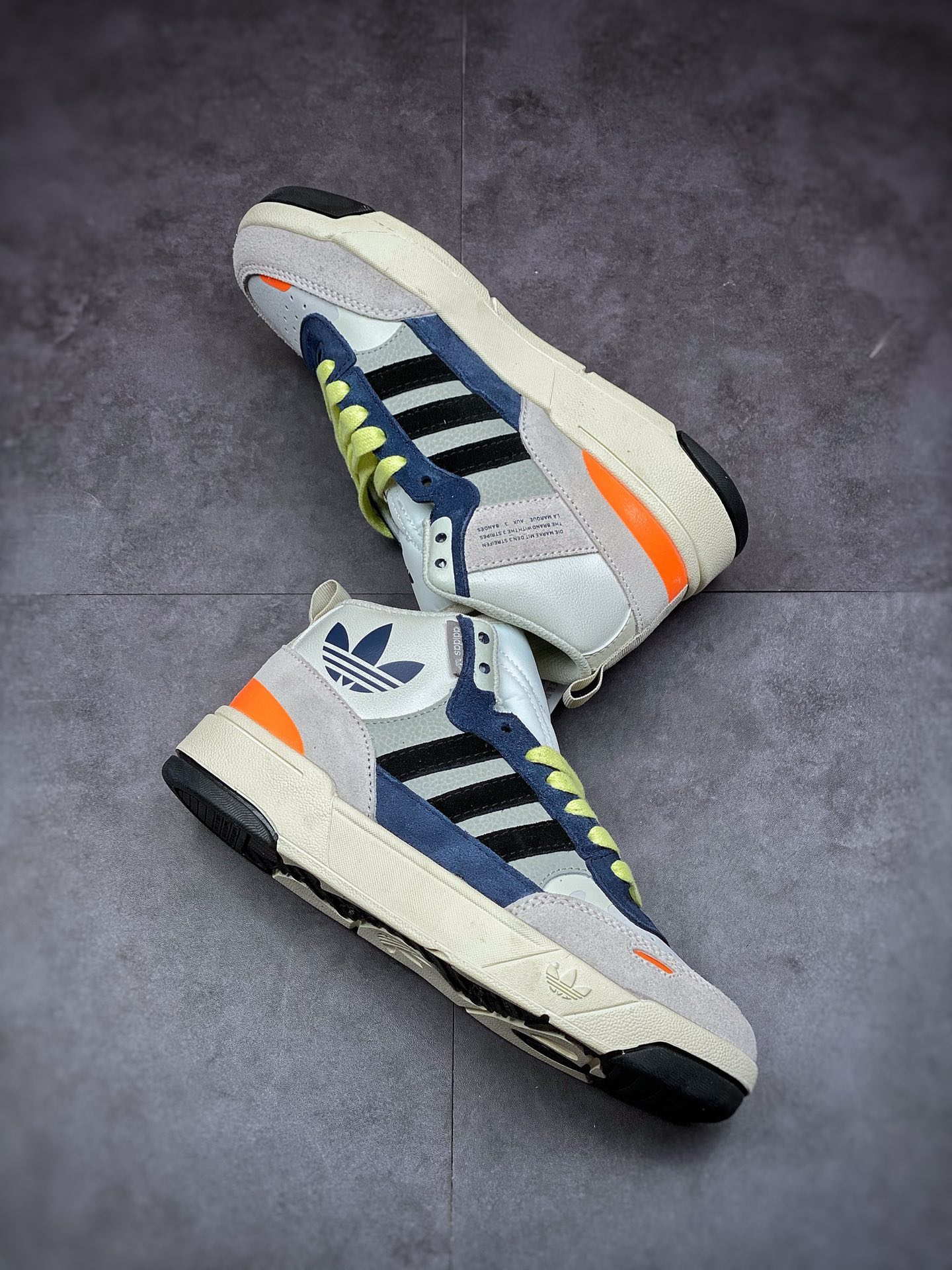 Overseas Channel Edition Original Box Original Adidas Originals Post UP China ”Grey Blue” H00173