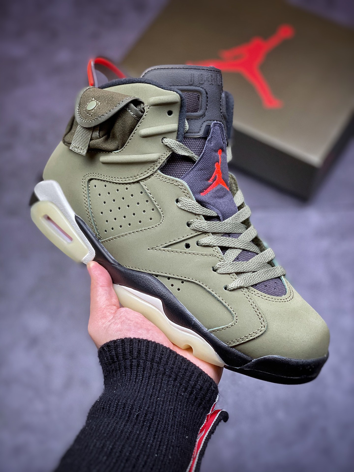 280 Tavis Scott x Air Jordan 6 Retro AJ6 重磅联名CN1084-200