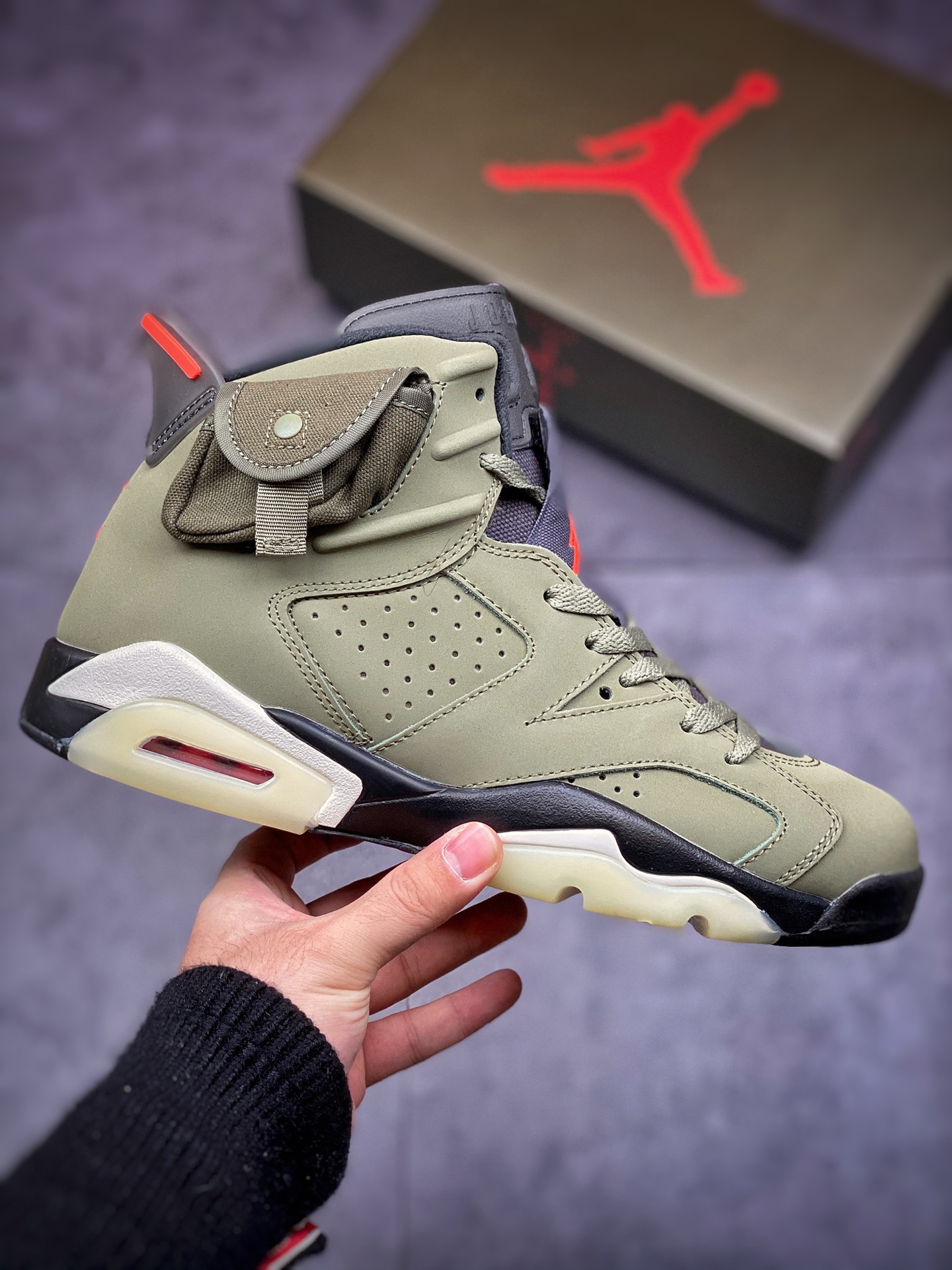280 Tavis Scott x Air Jordan 6 Retro AJ6 重磅联名CN1084-200