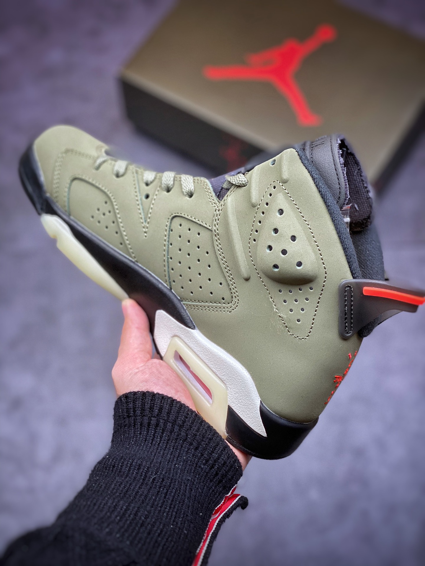 280 Tavis Scott x Air Jordan 6 Retro AJ6 重磅联名CN1084-200