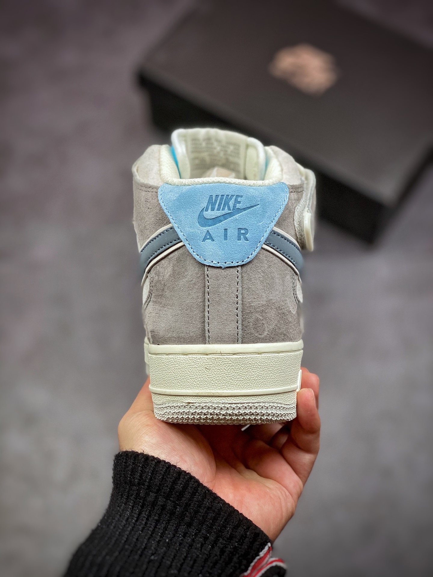 260 Nike Air Force 1 Mid 07 浅灰蓝 AL6896-559