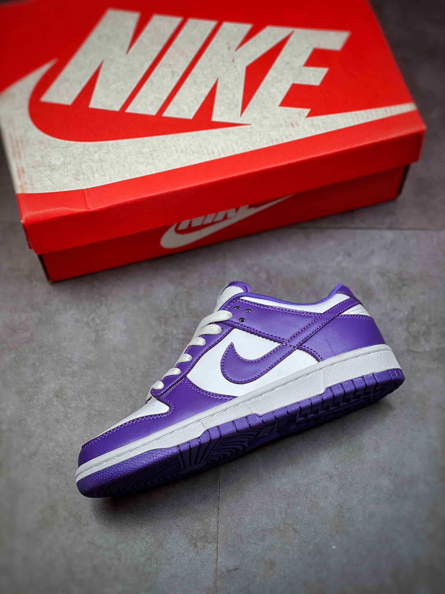 300 NIKE Dunk SB Low“Court Purple”白紫 大厂纯原出品 DD1391-104