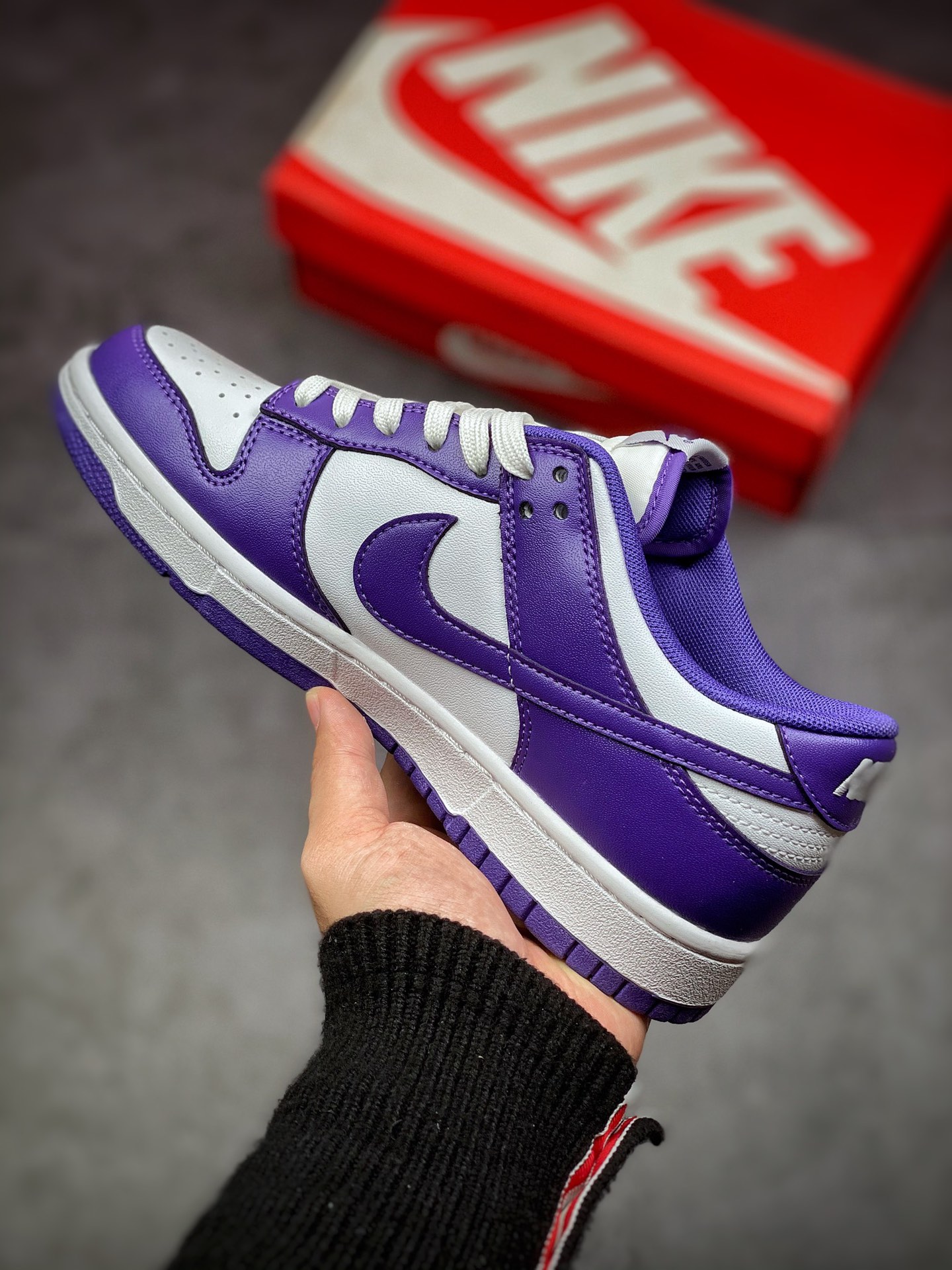 300 NIKE Dunk SB Low“Court Purple”白紫 大厂纯原出品 DD1391-104