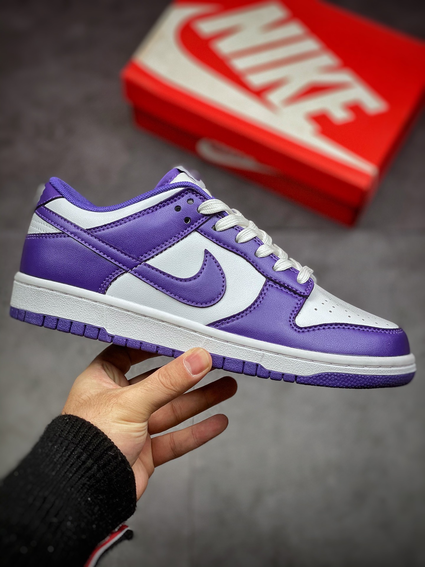 300 NIKE Dunk SB Low“Court Purple”白紫 大厂纯原出品 DD1391-104