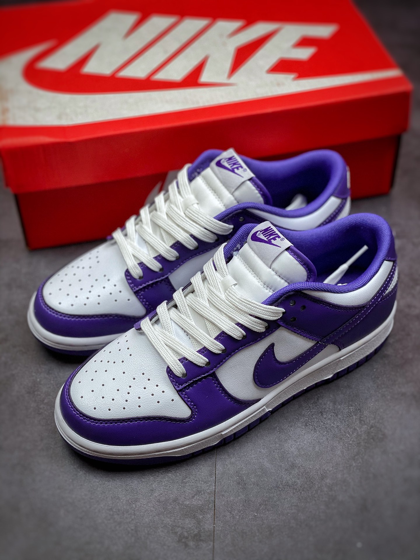 300 NIKE Dunk SB Low“Court Purple”白紫 大厂纯原出品 DD1391-104