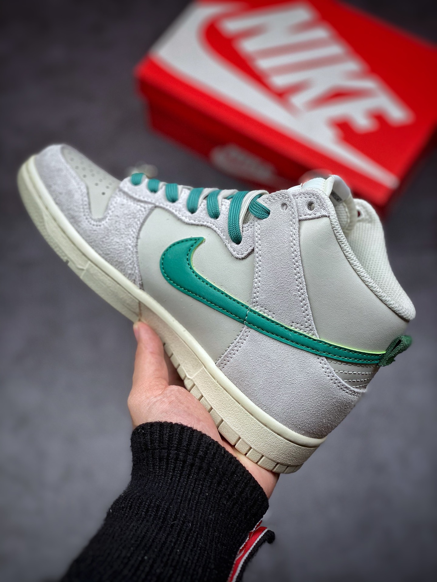 280 NIKE Dunk SB High “Invert Celtics” 白绿金扣 DD0733-001