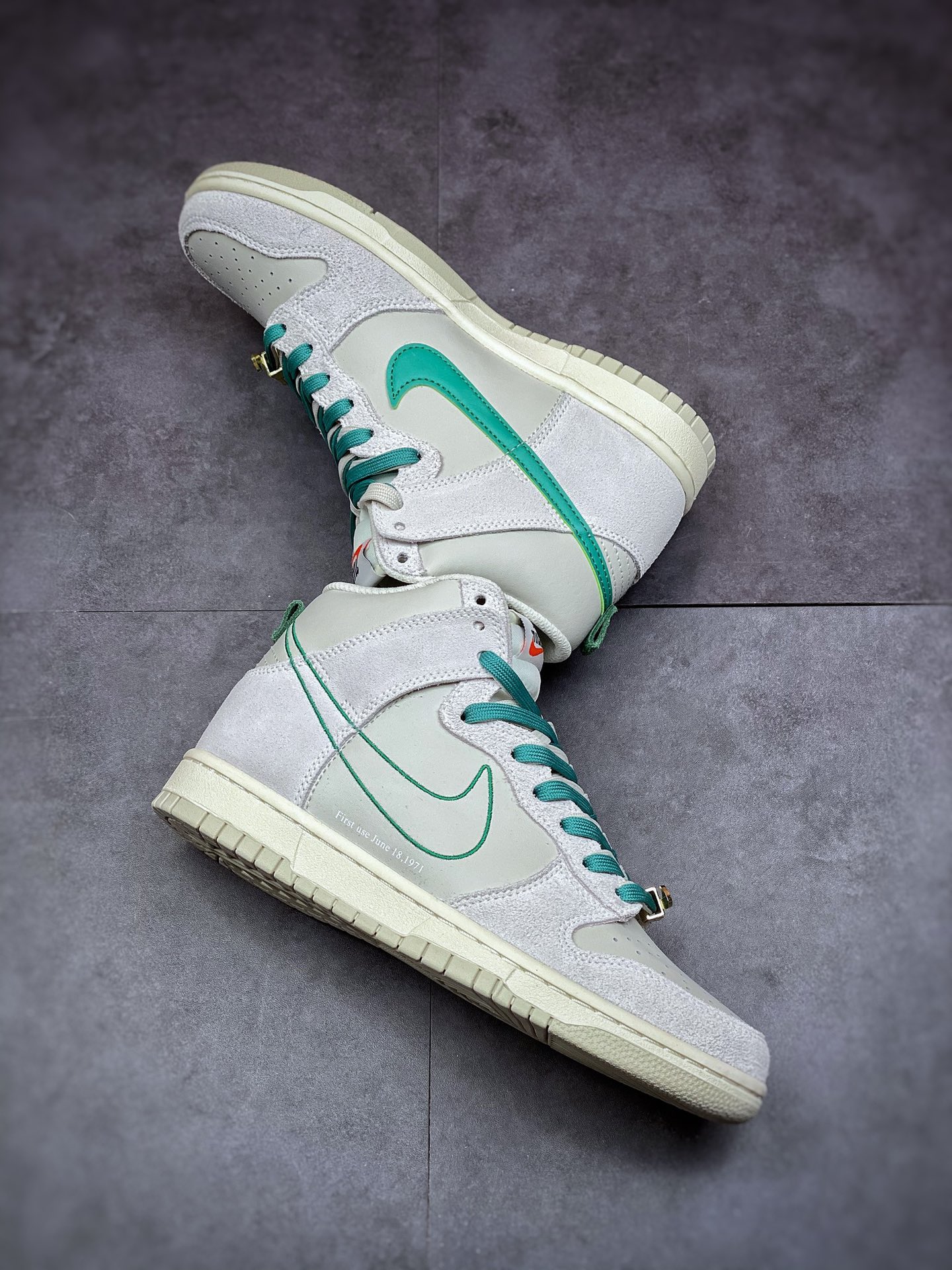 280 NIKE Dunk SB High “Invert Celtics” 白绿金扣 DD0733-001