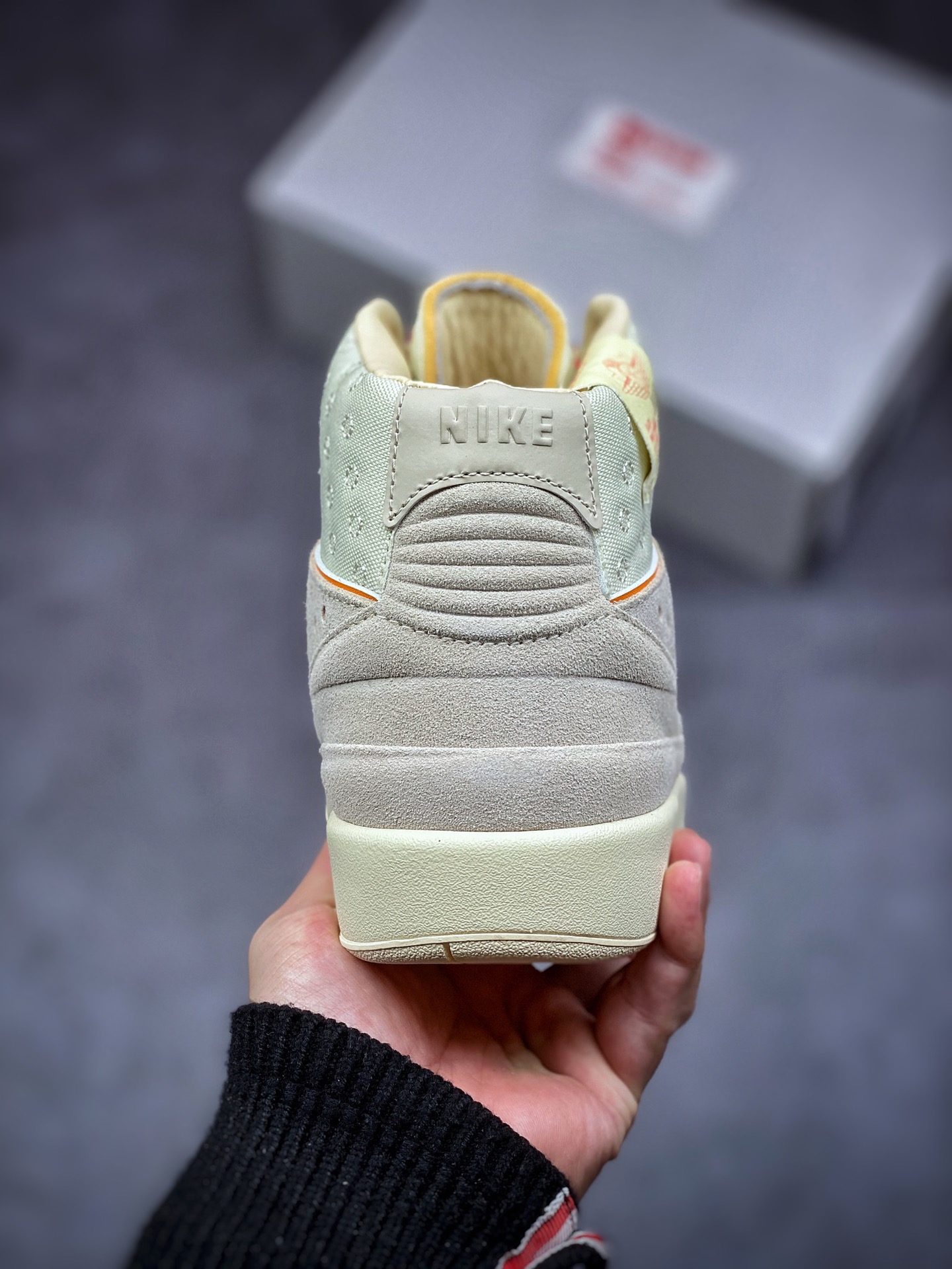 480 Union x Air Jordan 2 “Grey Fog” 联名米黄色 DN3802-200