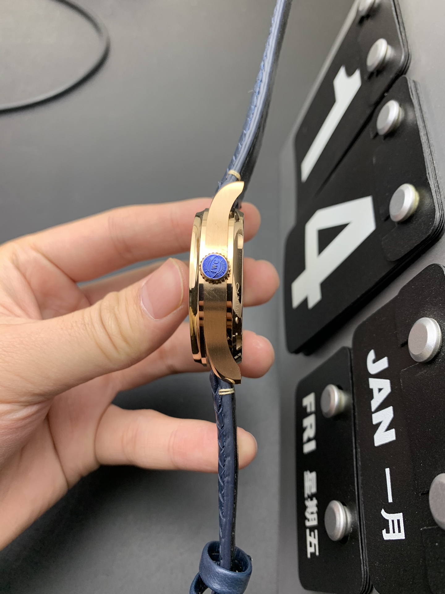 IWC AZ 蓝金葡七