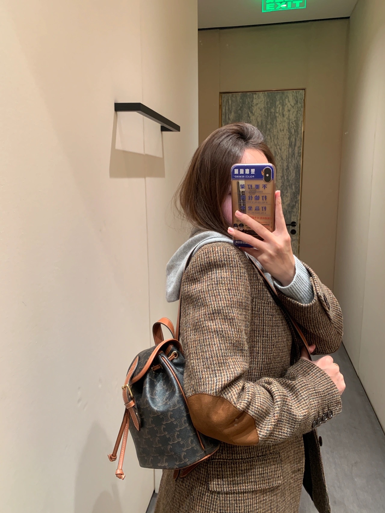 CELINE MINI BACKPACK FOLCO BAG 197662老花