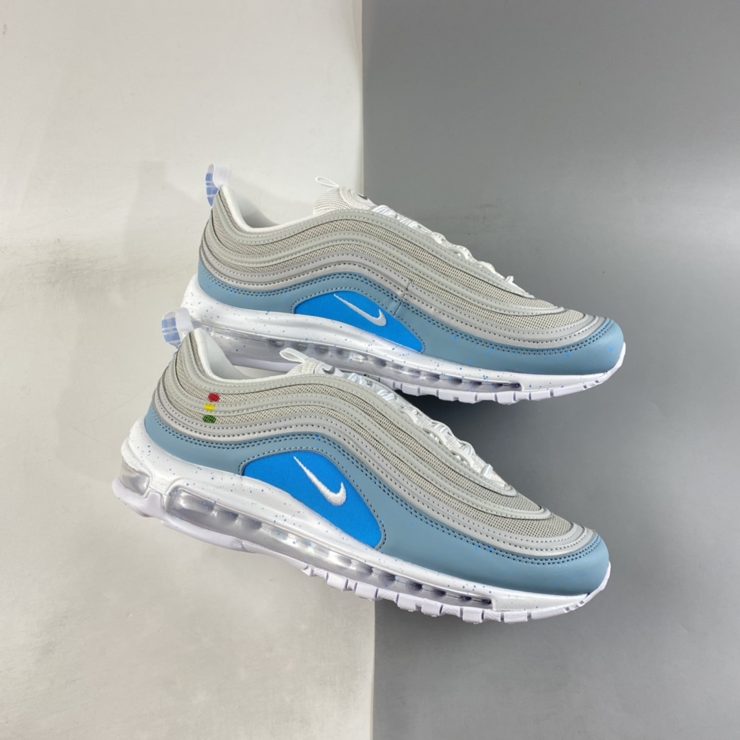 P240 NIKE Air Max 97 时尚休闲弹头气垫跑鞋 921826-101