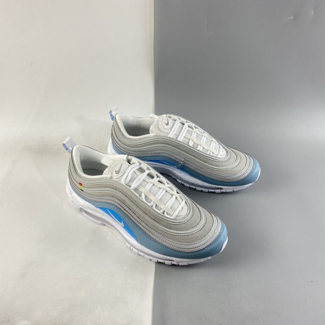 P240 NIKE Air Max 97 时尚休闲弹头气垫跑鞋 921826-101