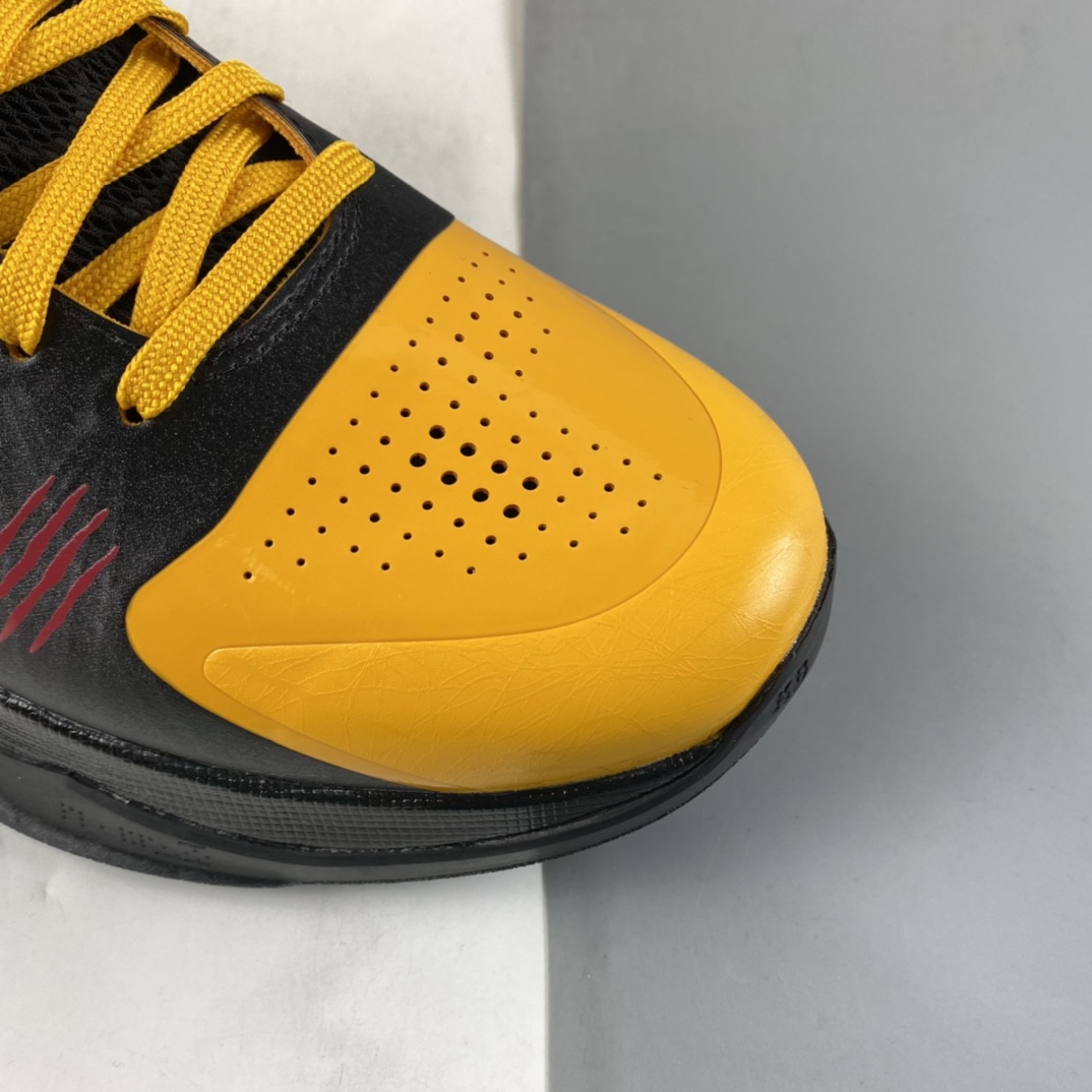 P300 NIKE Zoom Kobe ZK5 ”Bruce Lee”科比5代复刻实战运动低帮文化篮球鞋“李小龙黄黑红”CD4991-700