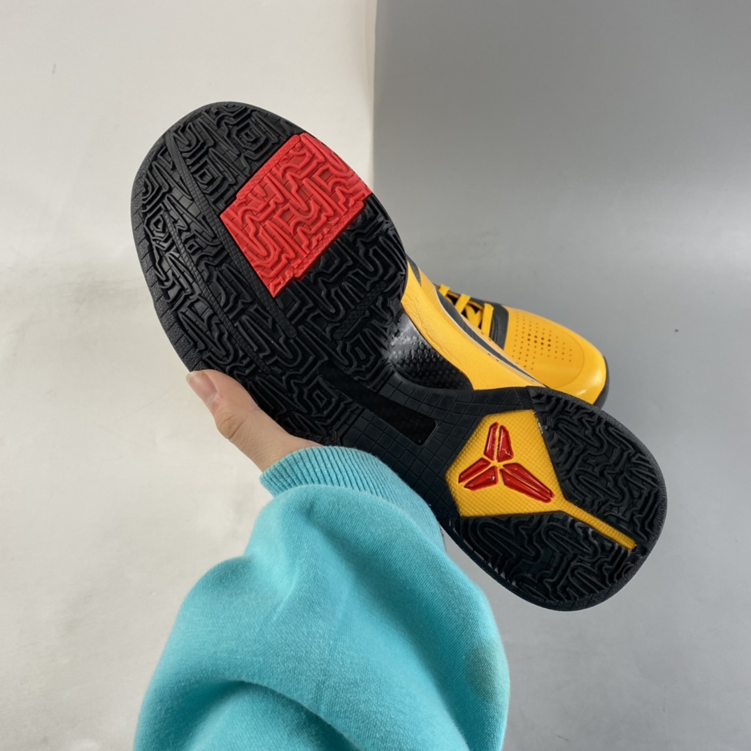P300 NIKE Zoom Kobe ZK5 ”Bruce Lee”科比5代复刻实战运动低帮文化篮球鞋“李小龙黄黑红”CD4991-700
