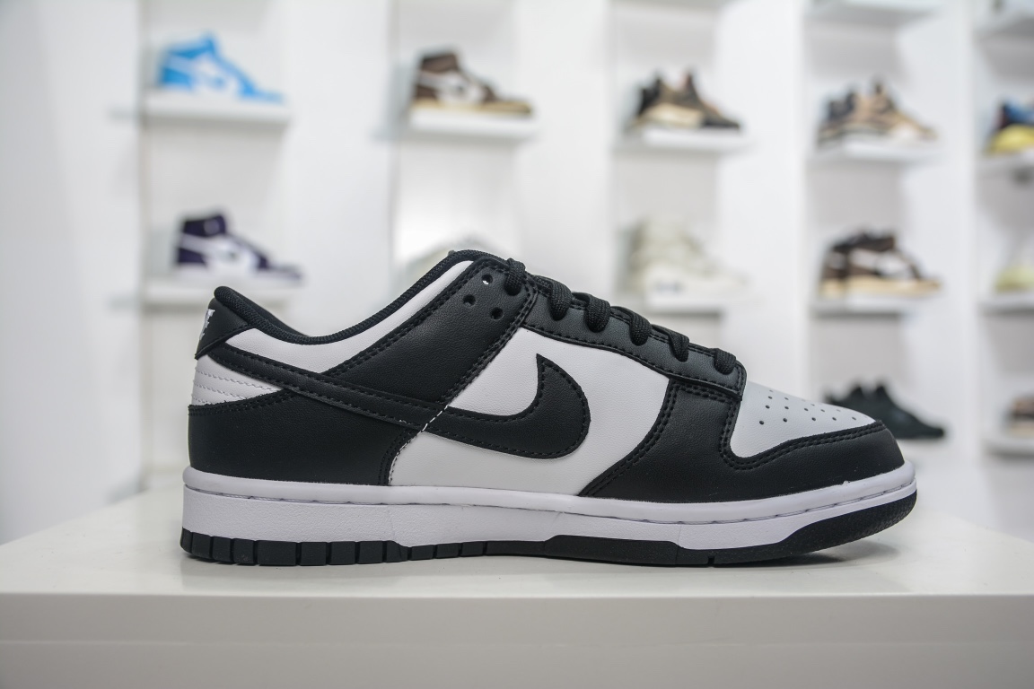 全新ST版纯原熊猫Nikesbdunklow“white/black”黑白熊猫奥利奥升级原厂皮料全新购入