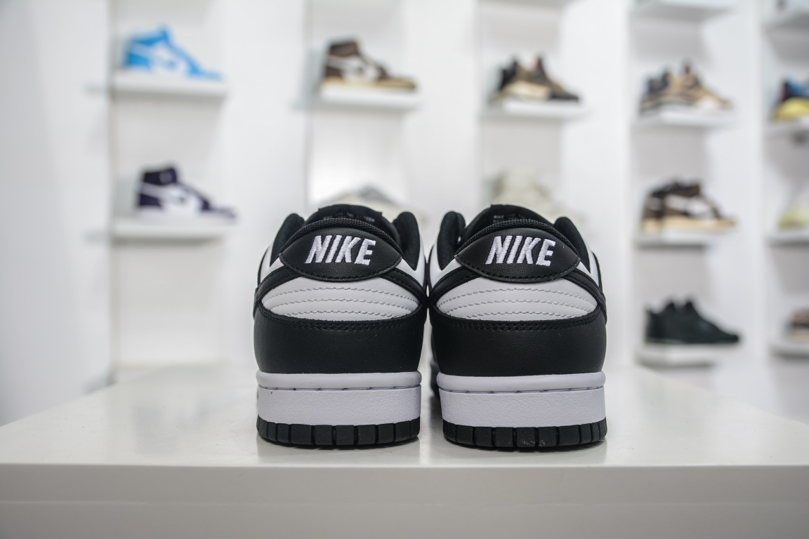 全新ST版纯原熊猫Nikesbdunklow“white/black”黑白熊猫奥利奥升级原厂皮料全新购入