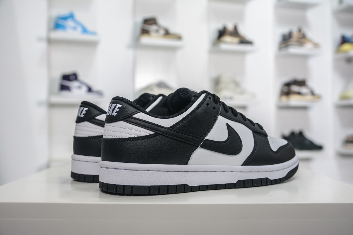 全新ST版纯原熊猫Nikesbdunklow“white/black”黑白熊猫奥利奥升级原厂皮料全新购入