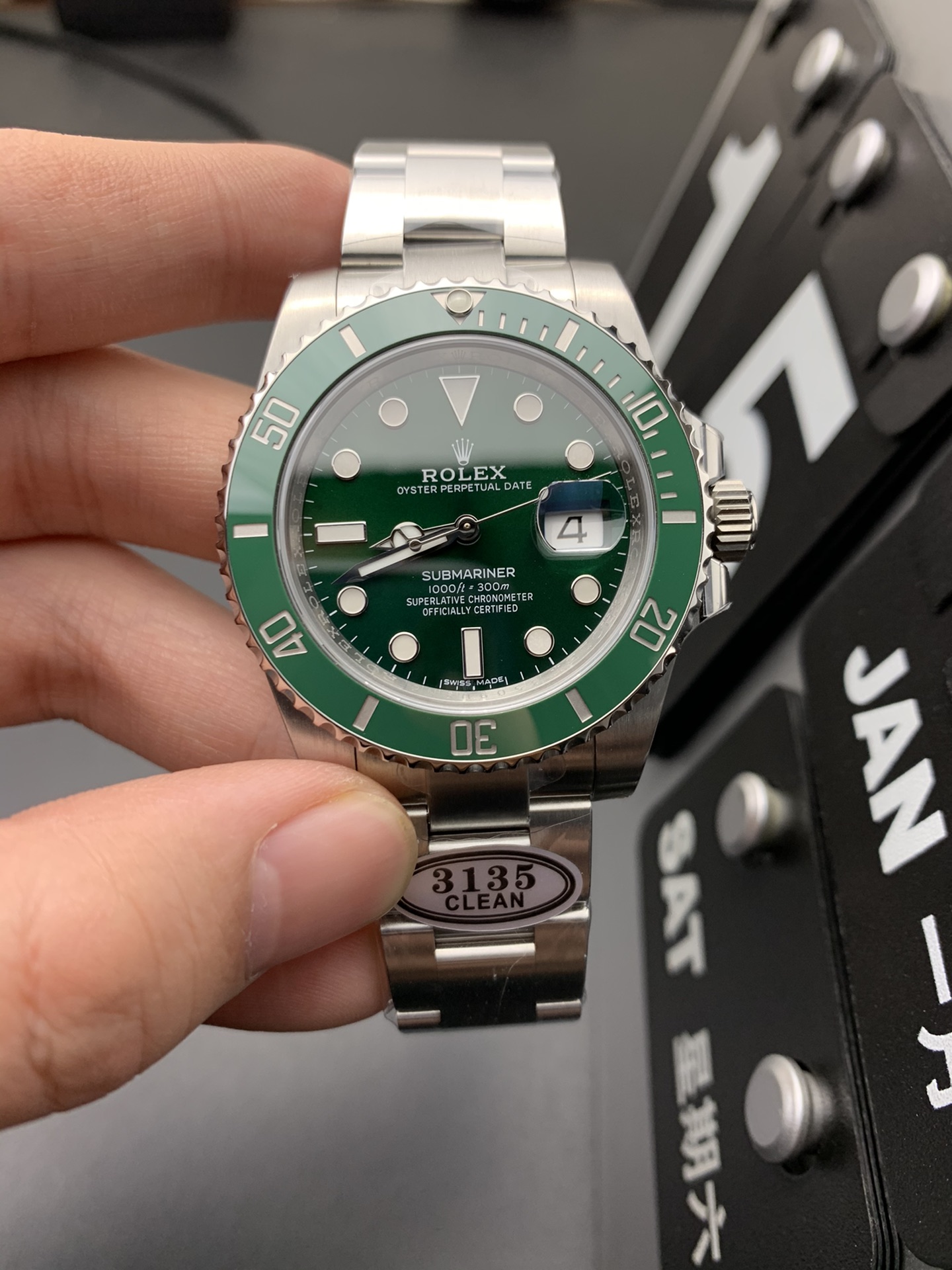 Rolex 3135绿鬼