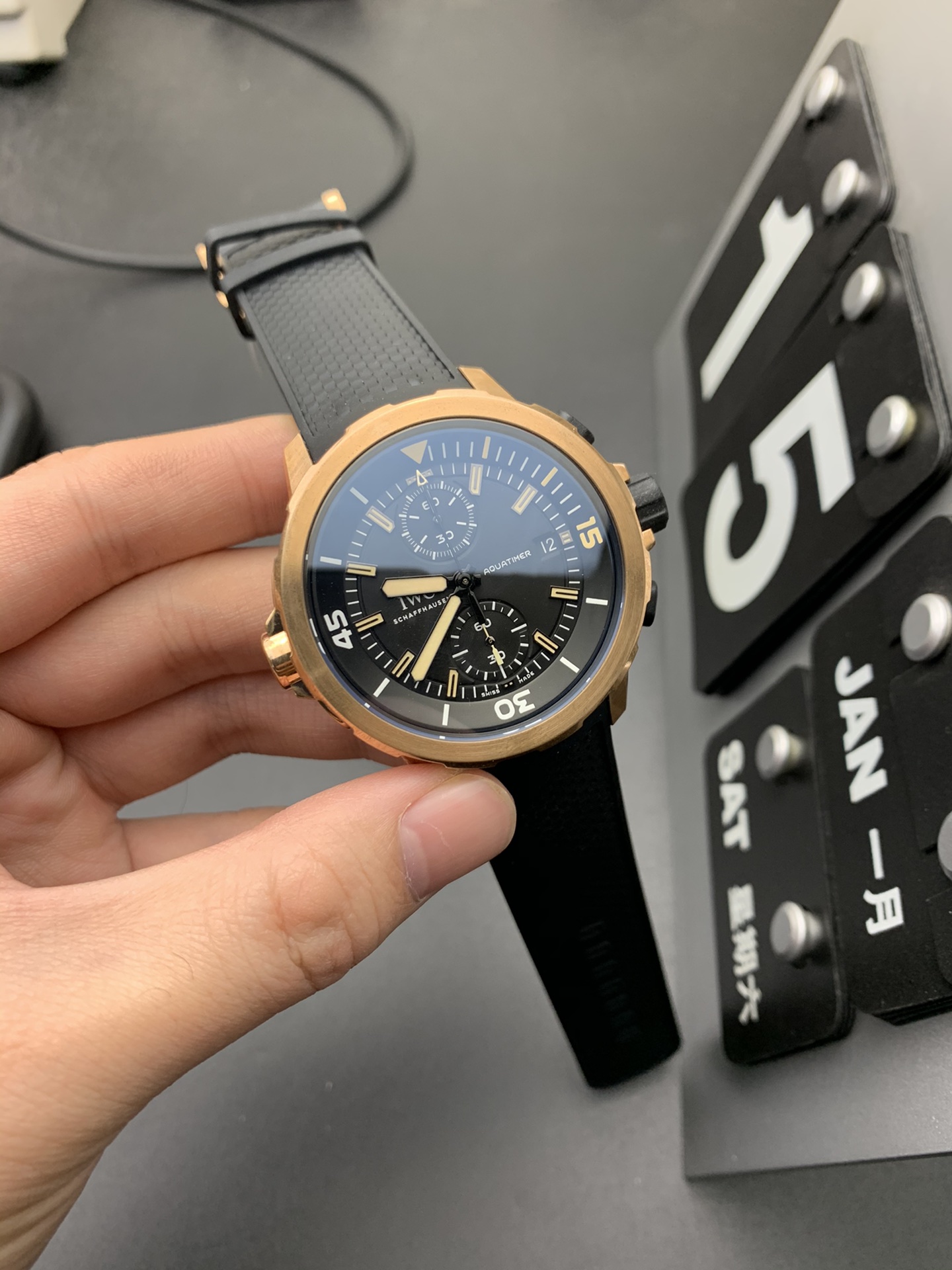 IWC 青铜达文西计时