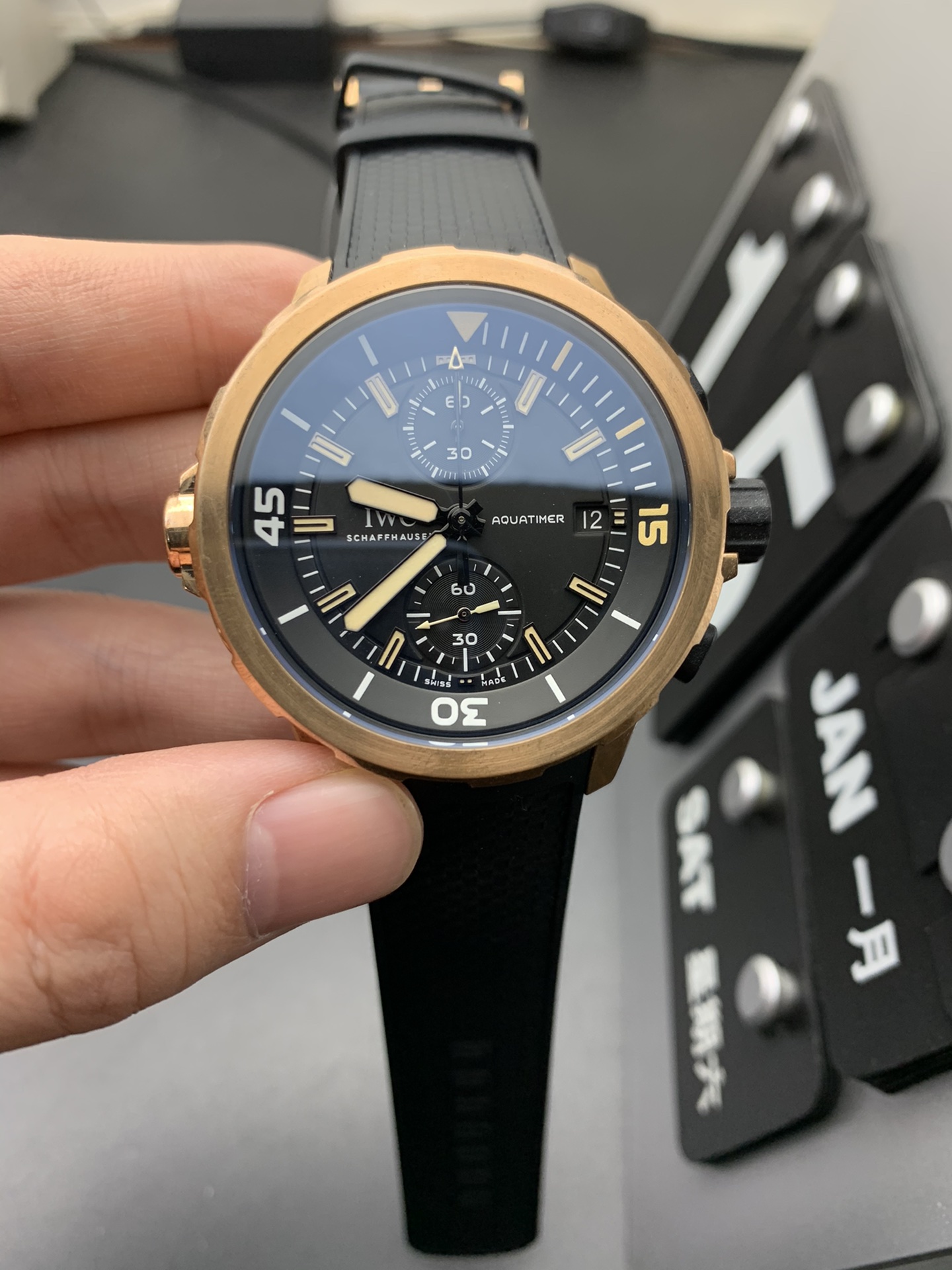 IWC 青铜达文西计时