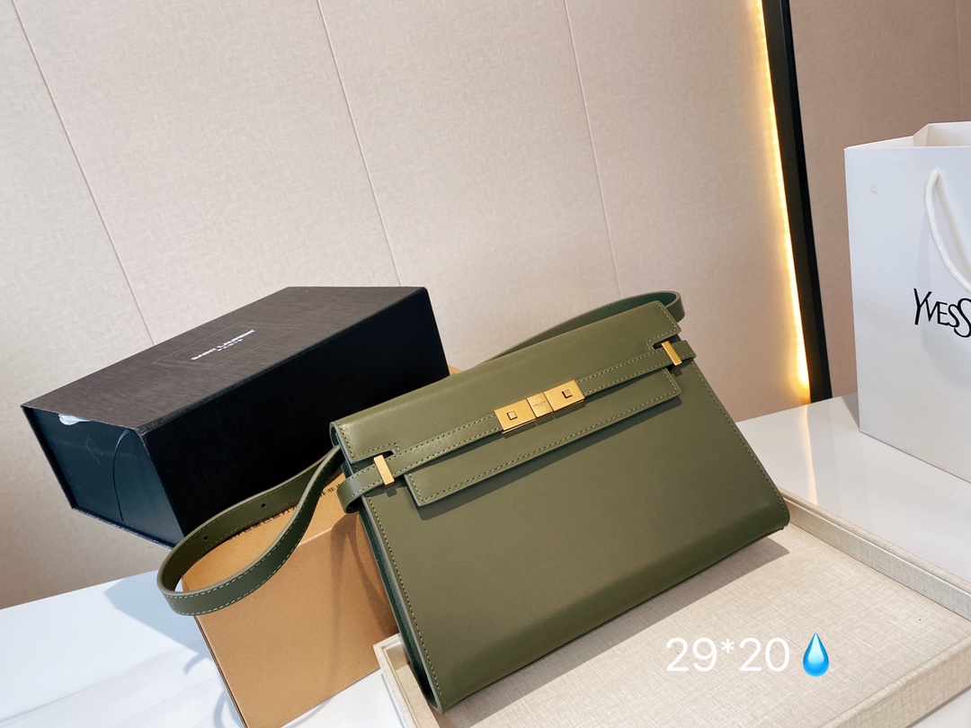 Saint Laurent 圣罗兰 YSL   Manhattan 曼哈顿最近实在太火了，一直是供不应求的状态. 一直秉持高品质出品，细节强迫症，力求出品完美的呈现给到大家.全套包装 尺寸：29*20