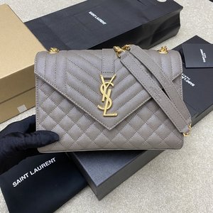 Yves Saint Laurent Crossbody & Shoulder Bags 2023 Luxury Replicas
 Grey Cowhide Genuine Leather Fashion Chains