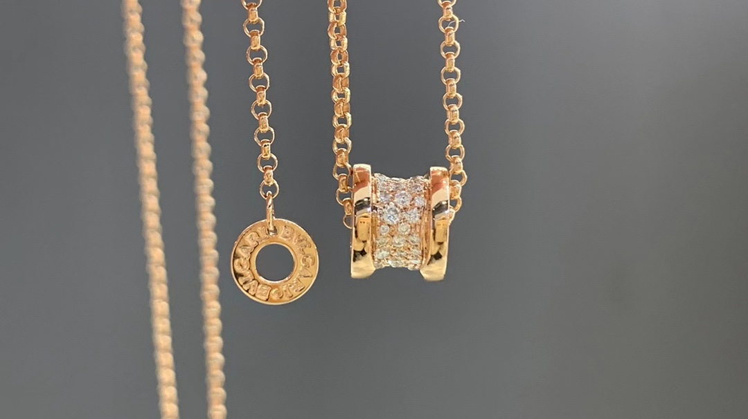 Bvlgari 宝格丽 满钻小蛮腰项链