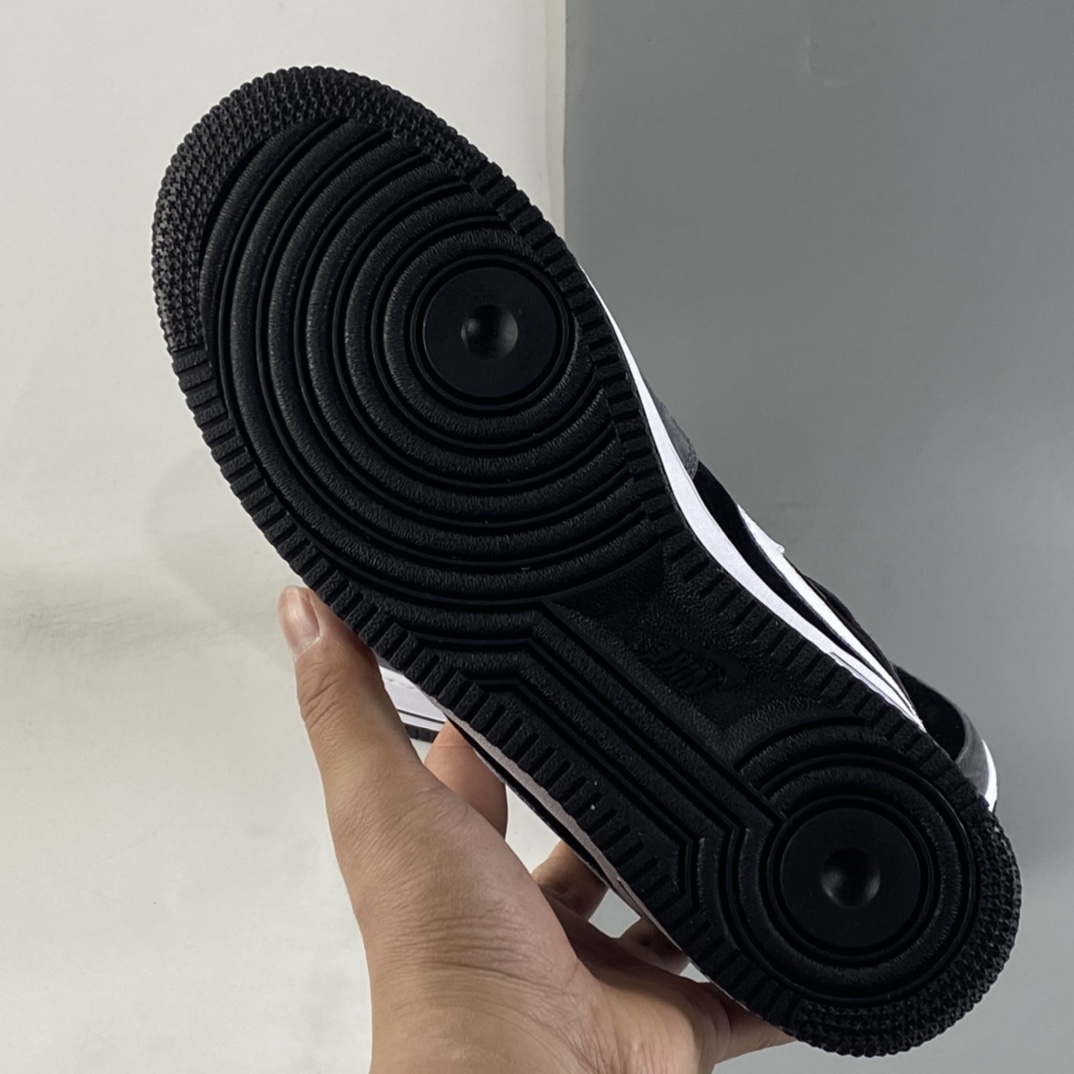 P260 NIKE Air Force 1’07 Mid 暗黑灰配色 空军一号麂皮中帮休闲板鞋 QT3369-996