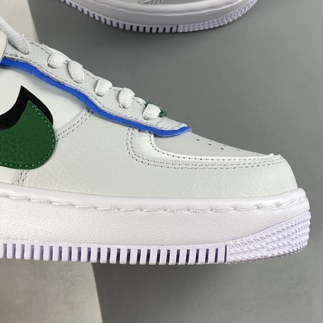 P200 NIKE Air Force 1 Shadow 空军一号轻量增高低帮百搭板鞋 CI0919-004