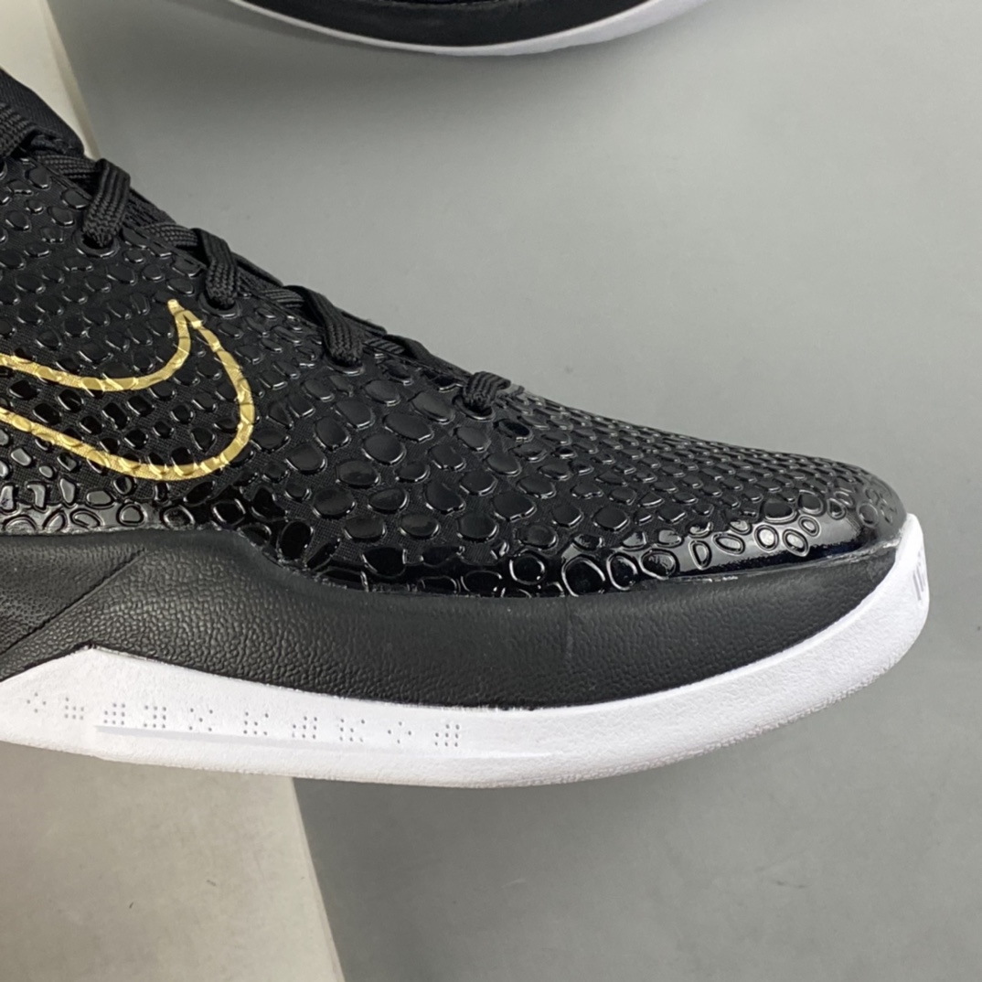 P320 NIKE Kobe VI Protro 6 科比6代 ”黑金天使” 男子实战篮球鞋 KB0824-127