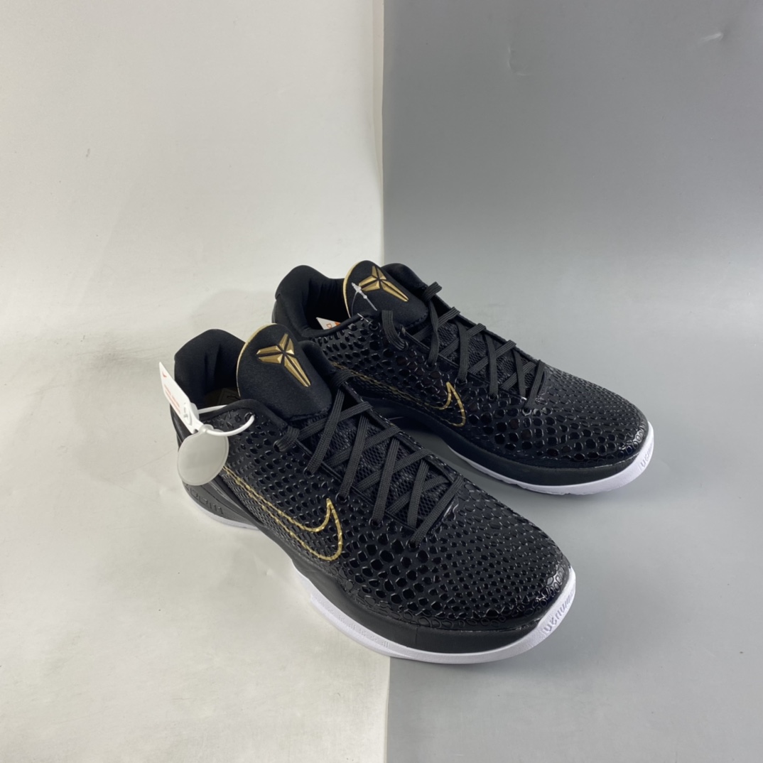 P320 NIKE Kobe VI Protro 6 科比6代 ”黑金天使” 男子实战篮球鞋 KB0824-127