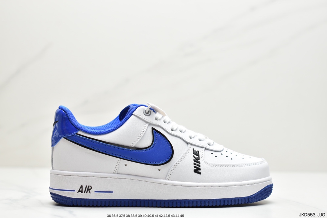 160 公司级耐克Air Force 1 Low“White Black”白黑原楦头原纸板 DC8873-101