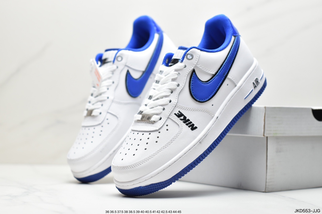 160 公司级耐克Air Force 1 Low“White Black”白黑原楦头原纸板 DC8873-101