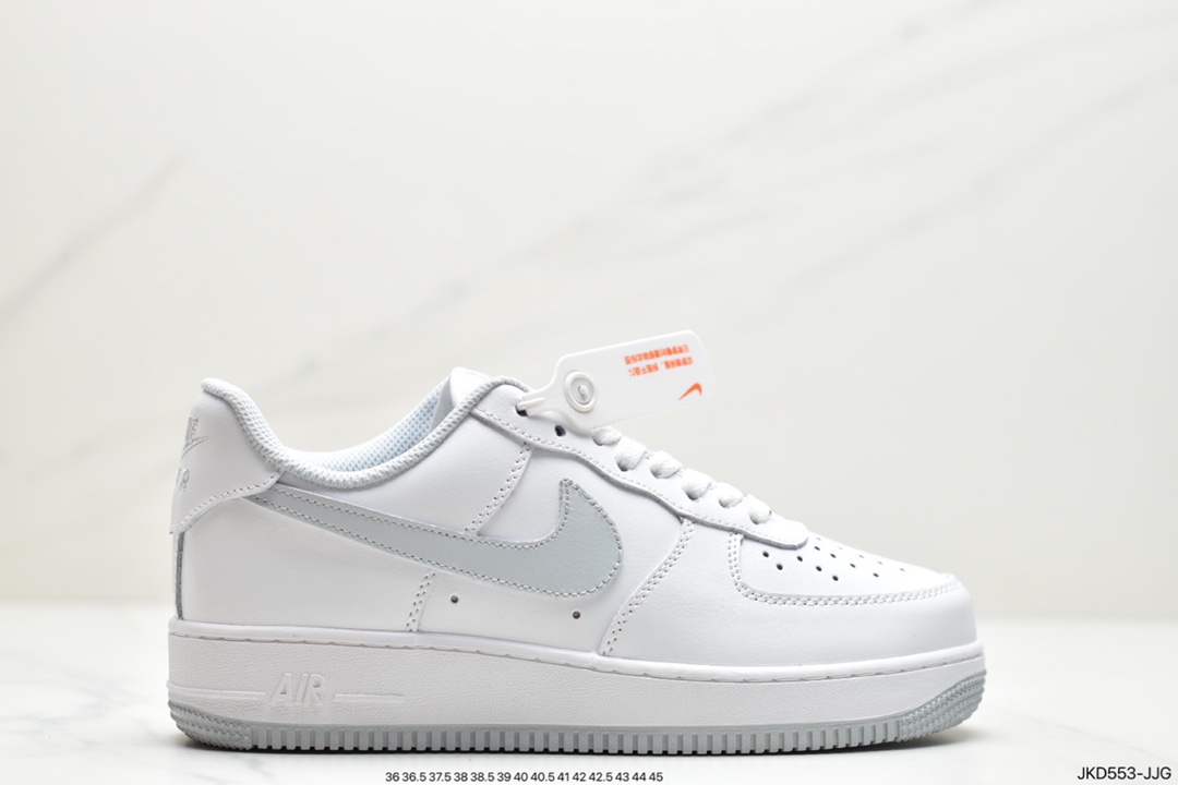 160 公司级耐克Air Force 1 Low“White Black”白黑原楦头原纸板 DC8873-101