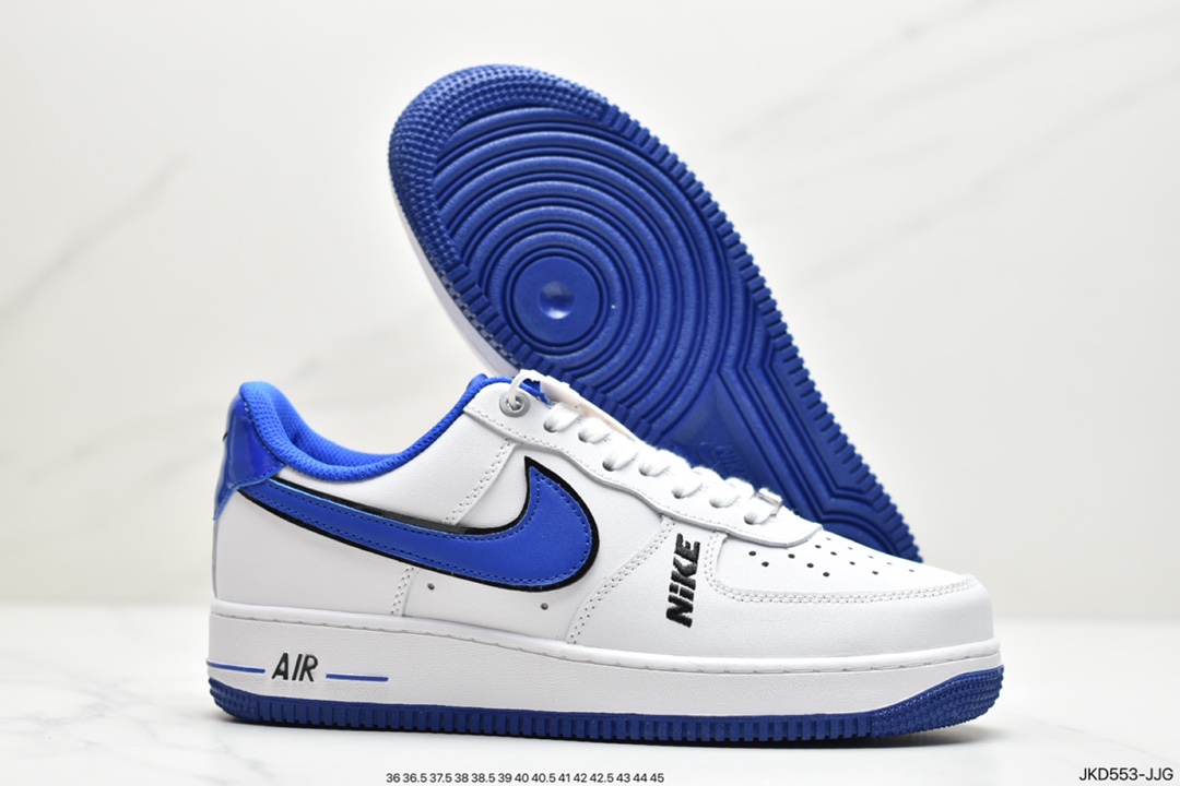 160 公司级耐克Air Force 1 Low“White Black”白黑原楦头原纸板 DC8873-101