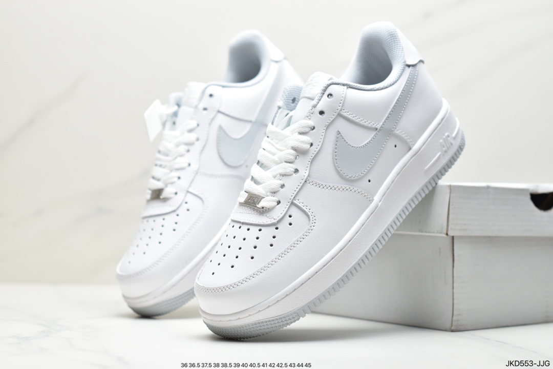 160 公司级耐克Air Force 1 Low“White Black”白黑原楦头原纸板 DC8873-101