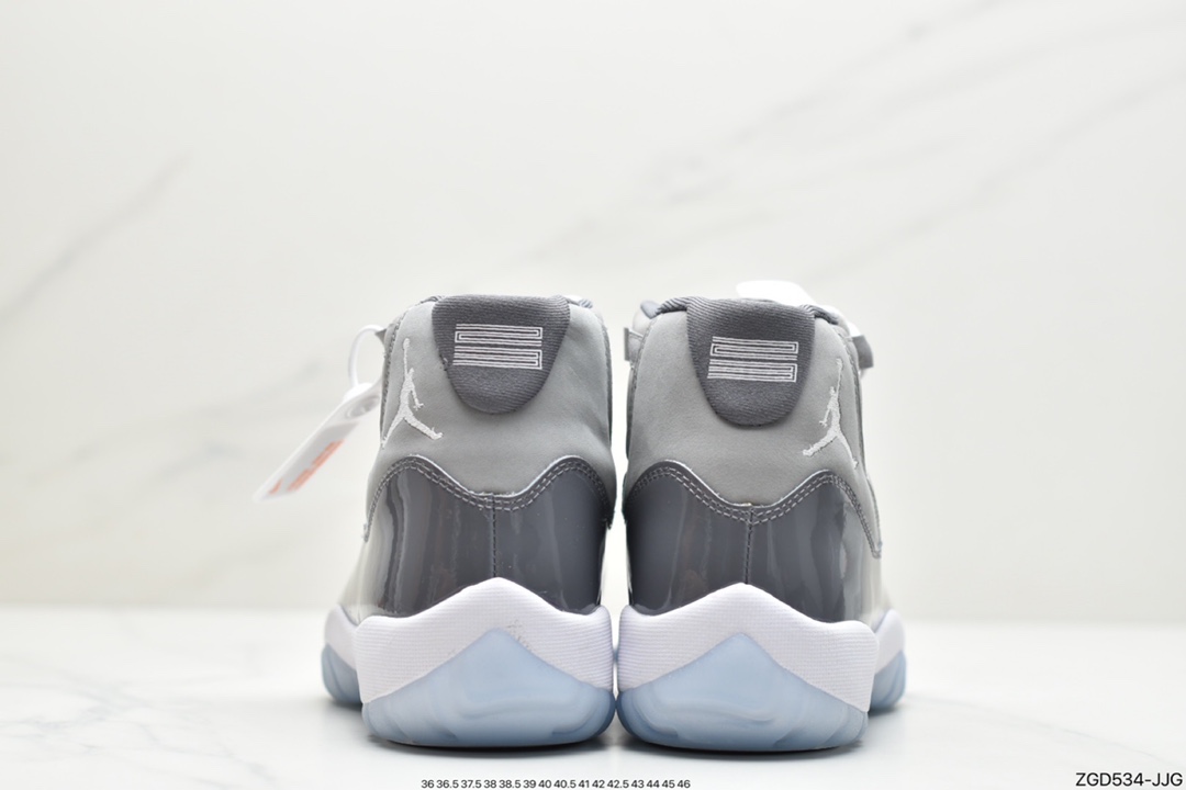 290 Air Jordan 11 Low”Cool Grey”耐克Air Jordan 11 High”Cool Grey”AJ11代篮球鞋“酷灰”CT8012-005