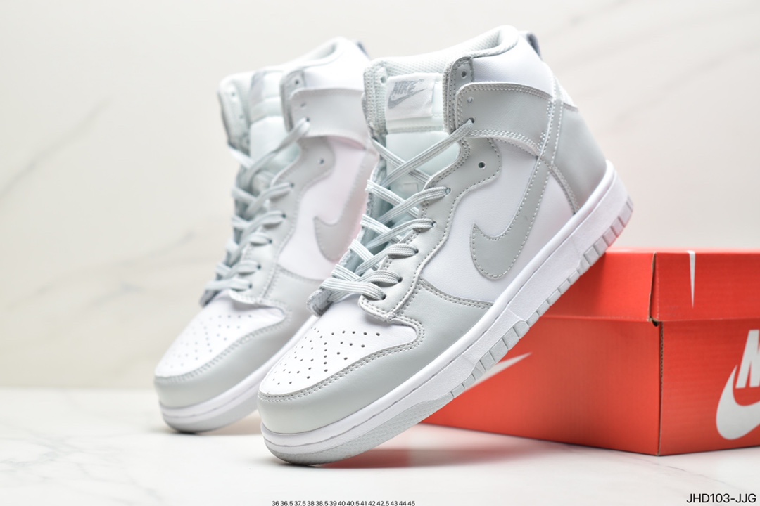 190 公司级说唱同款Nike Dunk High Syracuse 白橘高帮 DD1399-101